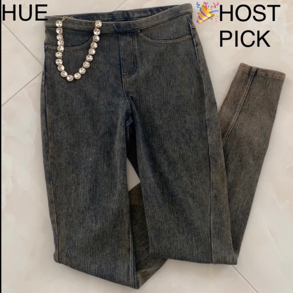 💯✅ AUTHENTIC HUE DENIM STRETCH LEGGINGS 🎉HP🎉